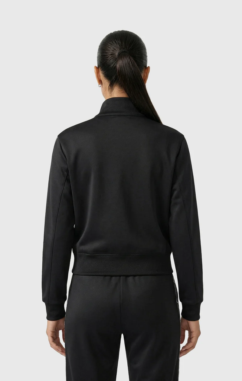 Women’s Full Zip Tape Logo Interlock Sweatshirt