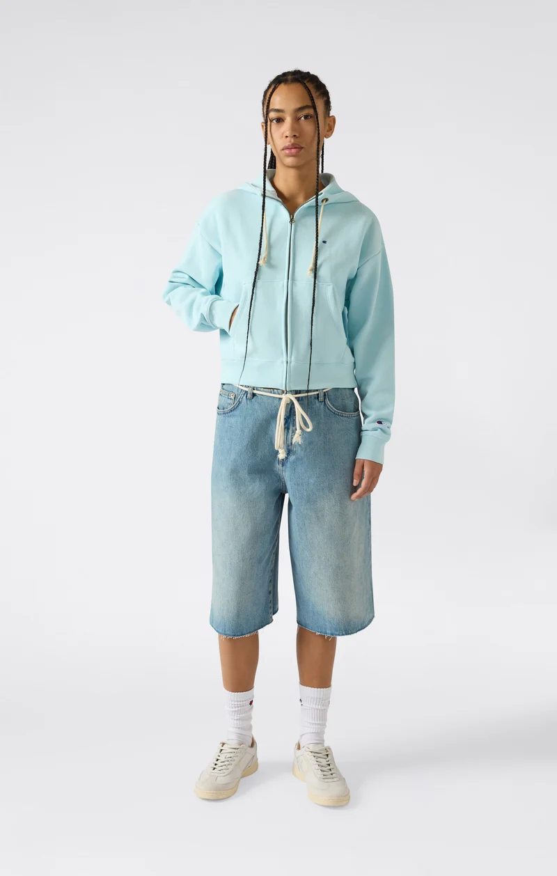 Women’s Lightweight Reverse Weave Full Zip Hoodie