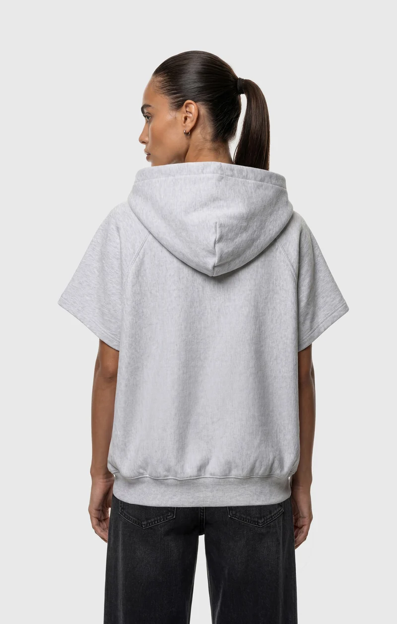 Women’s Lightweight Reverse Weave Sleeveless Hoodie