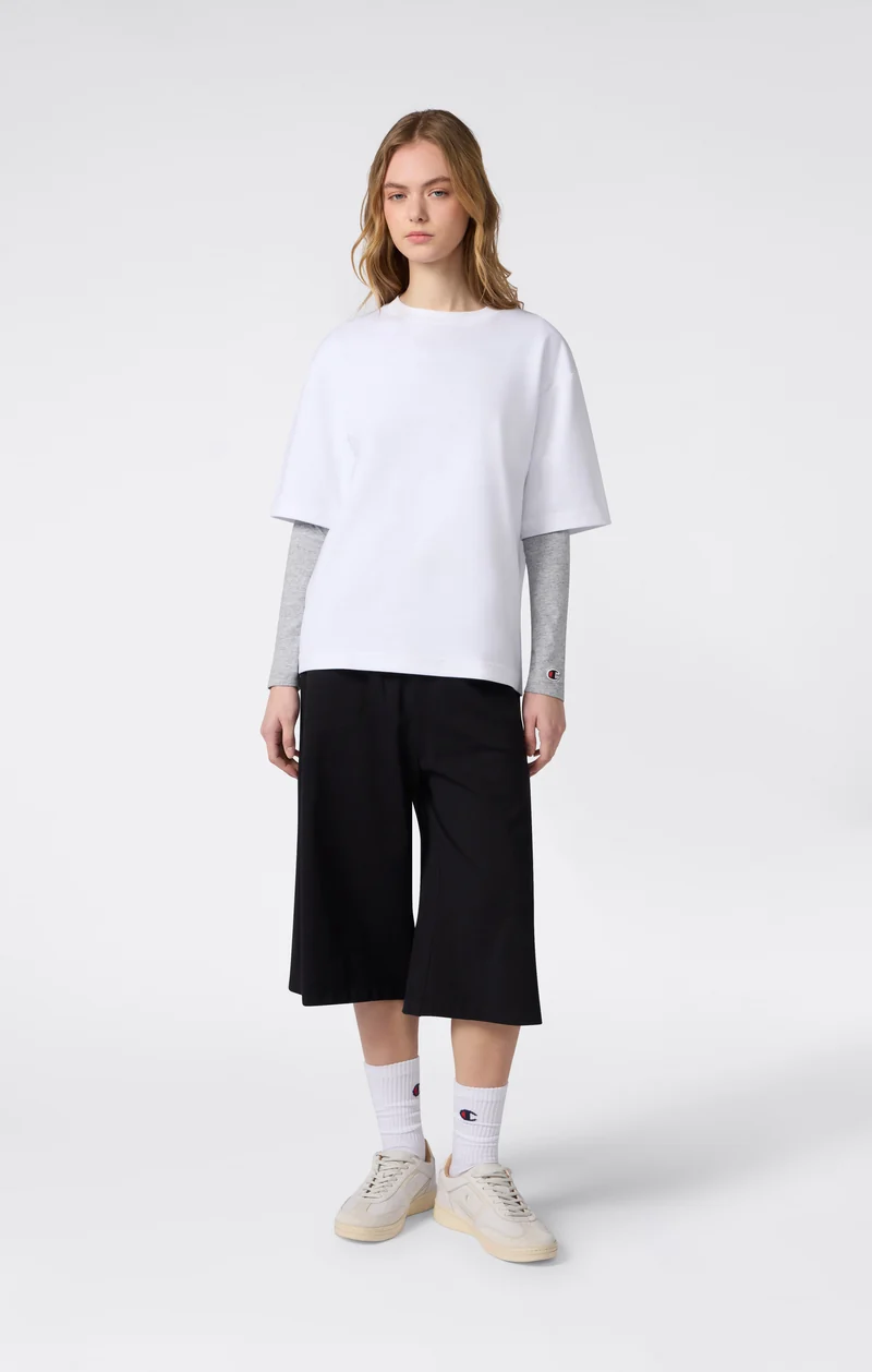 Women’s Reverse Weave 3/4 Bermuda Shorts
