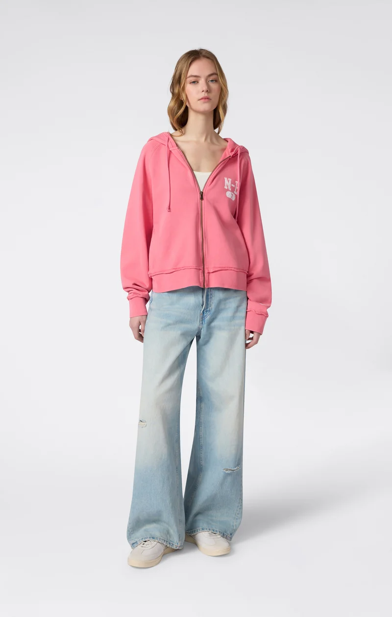 Women’s East West Hooded Full Zip Sweatshirt