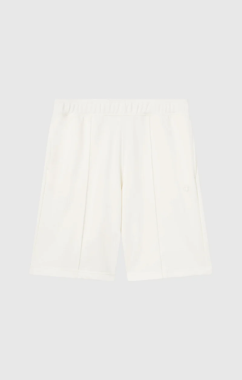 Men’s 9’’ Bermuda Shorts with Stitched Pintuck Icons