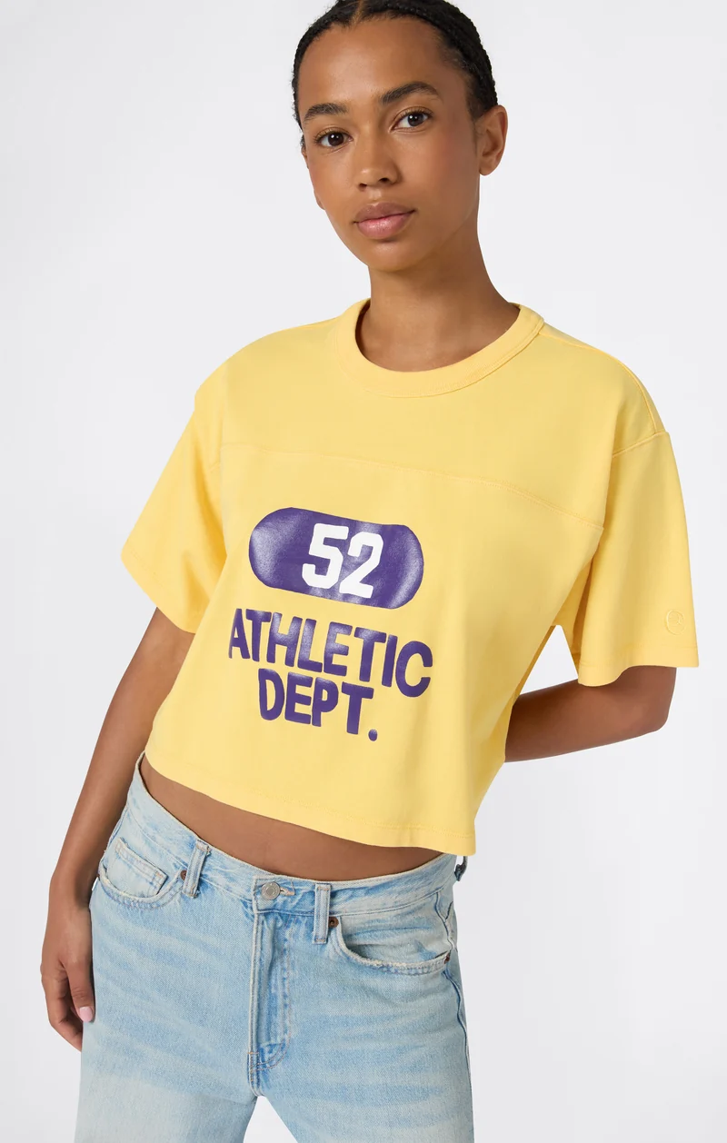 Women’s Cropped Crewneck T-Shirt Time Capsule