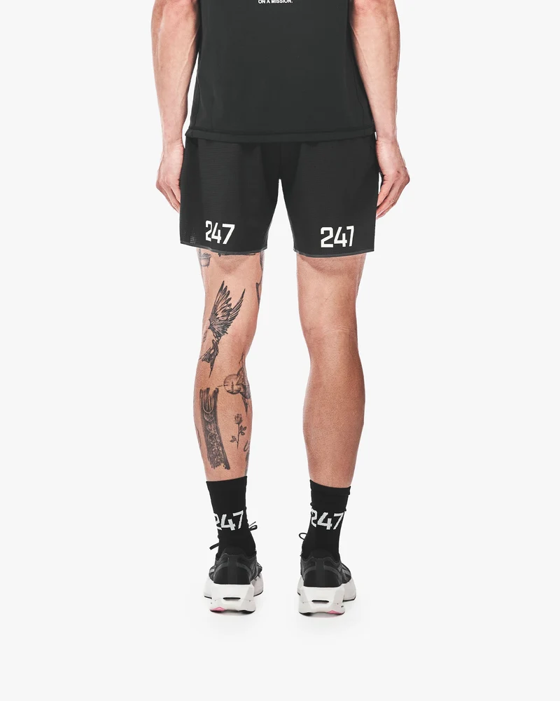 247 Aero Shorts - Jet Black