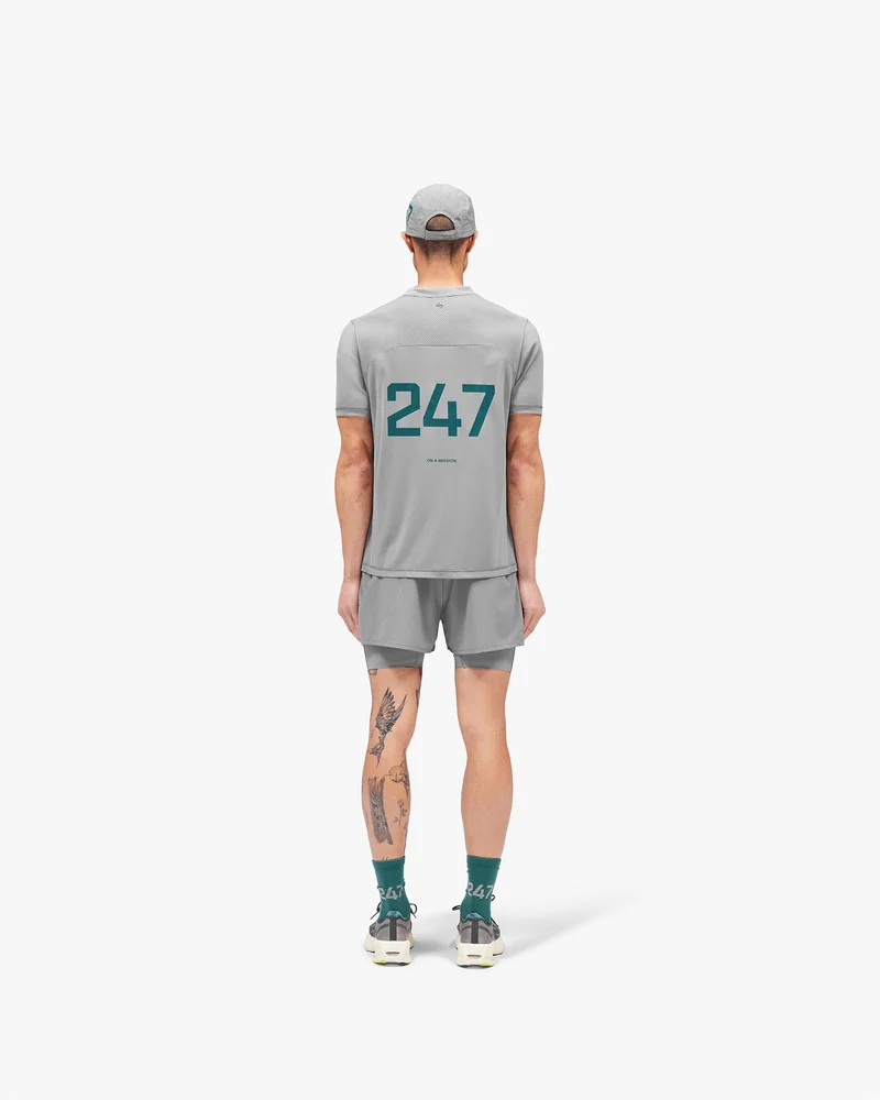 247 Numbers T-Shirt - Graphite Grey