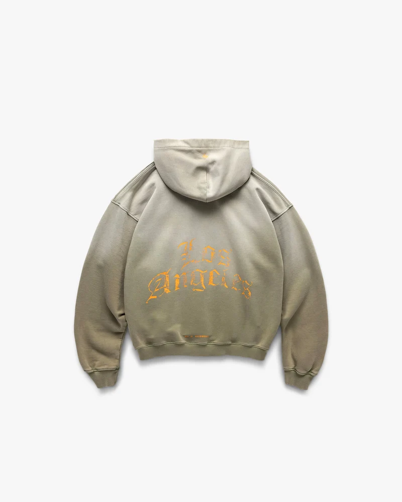 247 Los Angeles Hoodie - Aged Khaki