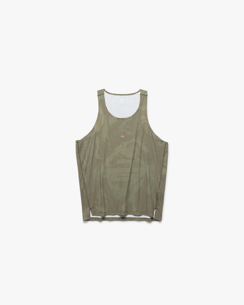 247 Los Angeles Singlet - Aged Khaki