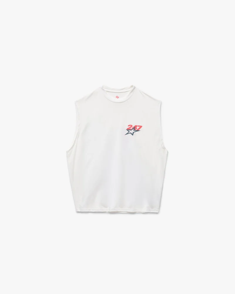 Team 247 Star Tank - Flat White