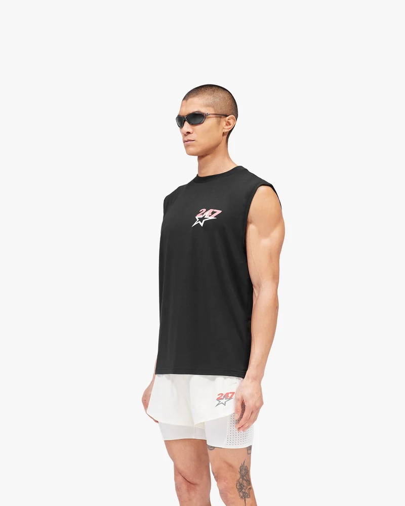 Team 247 Star Tank - Jet Black