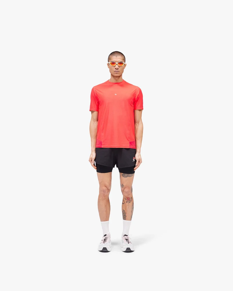 247 Hybrid T-Shirt - Red Fade Out