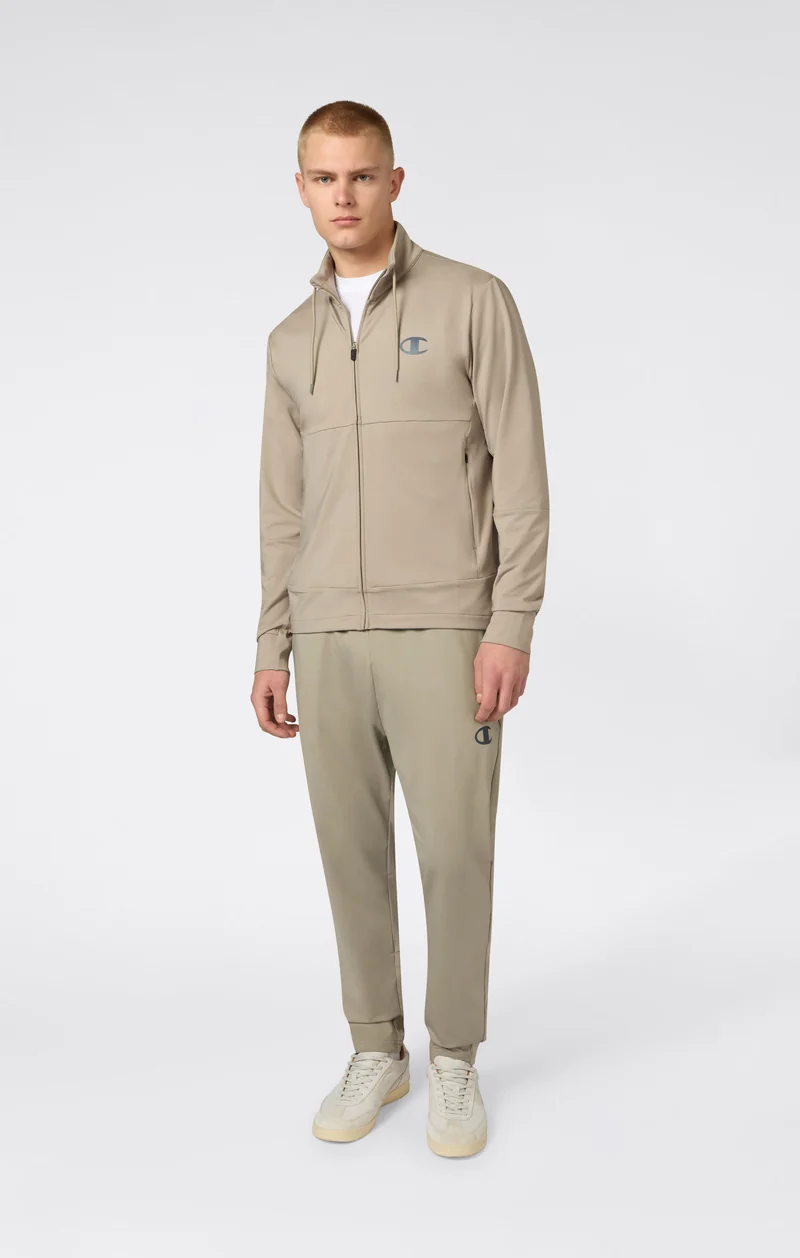 Men’s Straight Hem Pants in Interlock Fabric