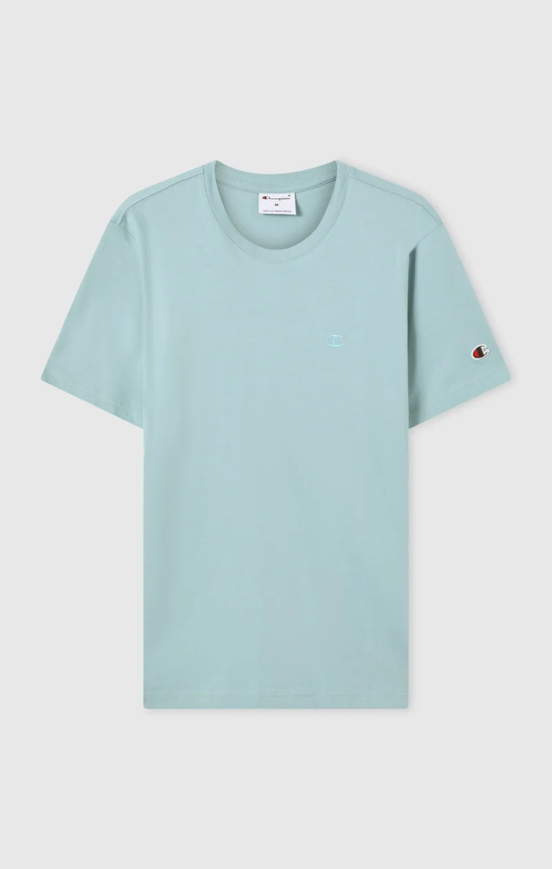 Men’s T-Shirt with Small C Embroidery Logo Icons