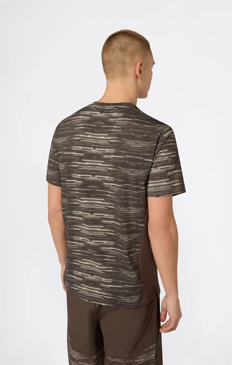 Training Quick-Dry Allover Print T-Shirt for Men