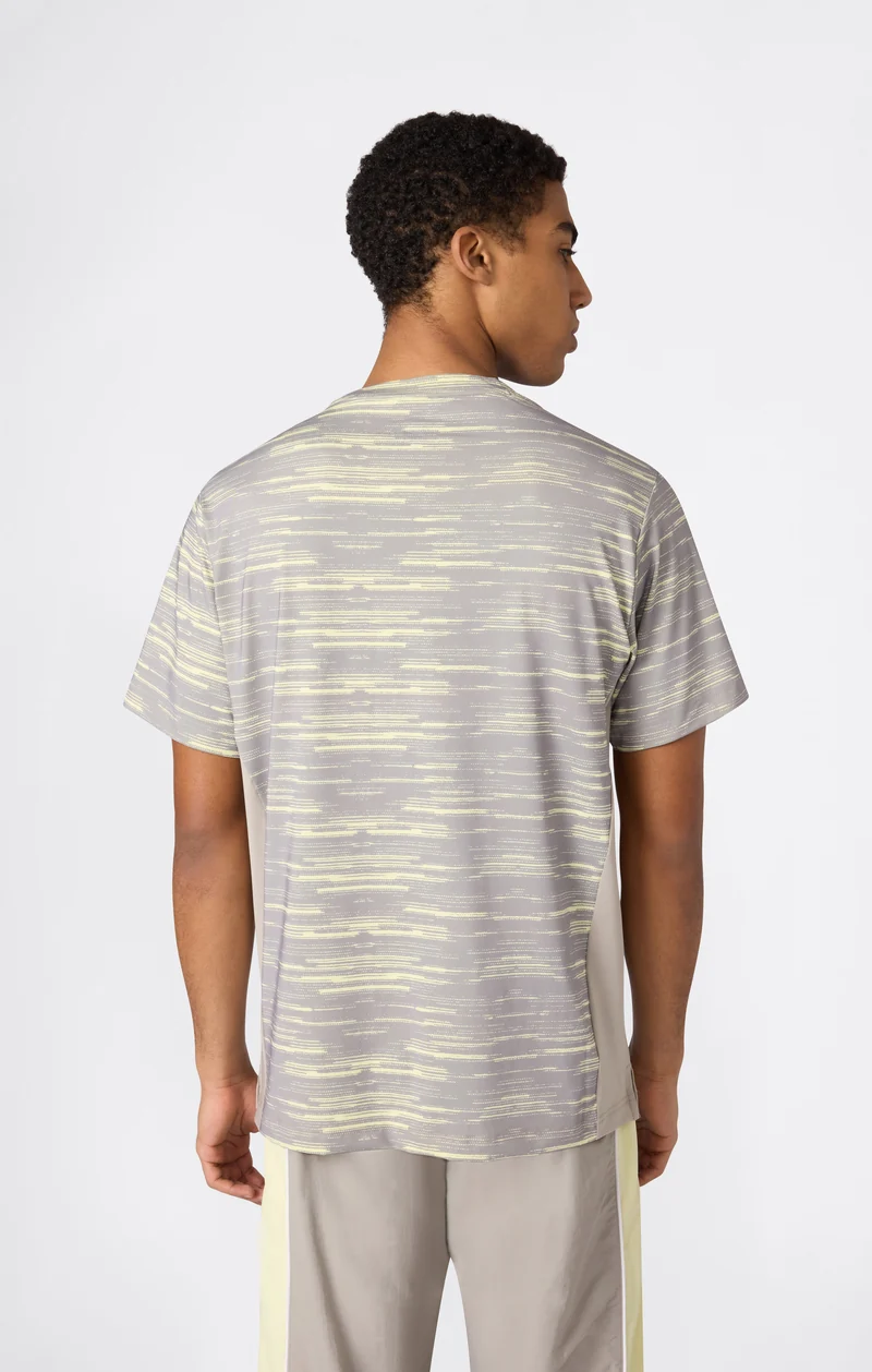 Training Quick-Dry Allover Print T-Shirt for Men