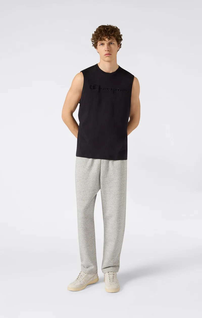 Men’s Tank Top with Maxi Embroidery Logo Icons