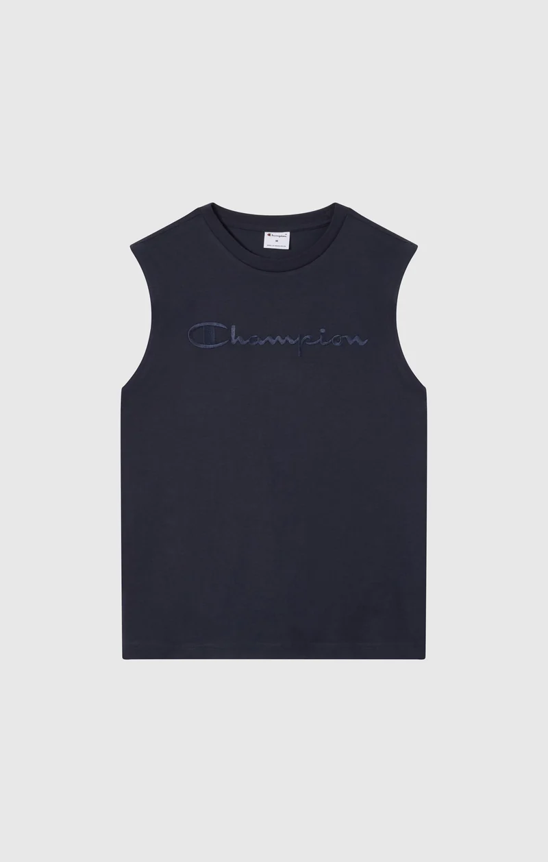 Men’s Tank Top with Maxi Embroidery Logo Icons
