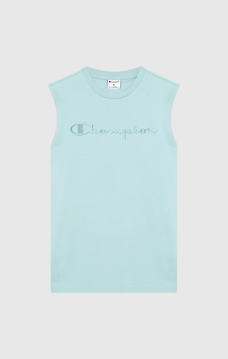 Men’s Tank Top with Maxi Embroidery Logo Icons