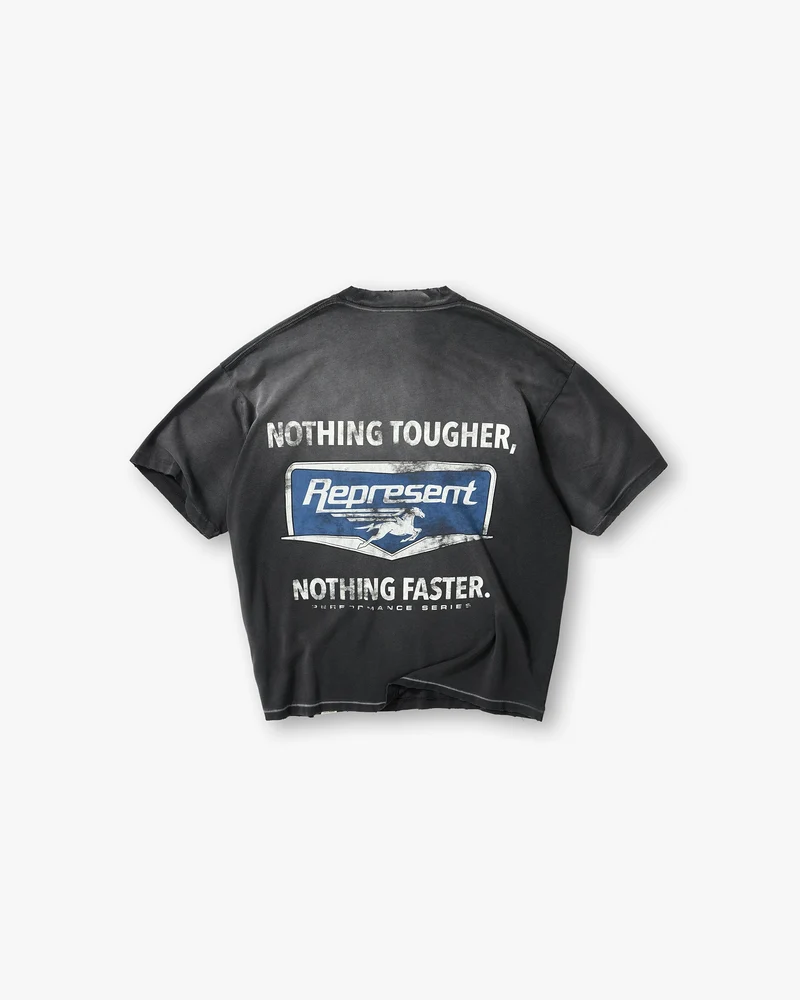 Nothing Faster T-Shirt - Stained Black