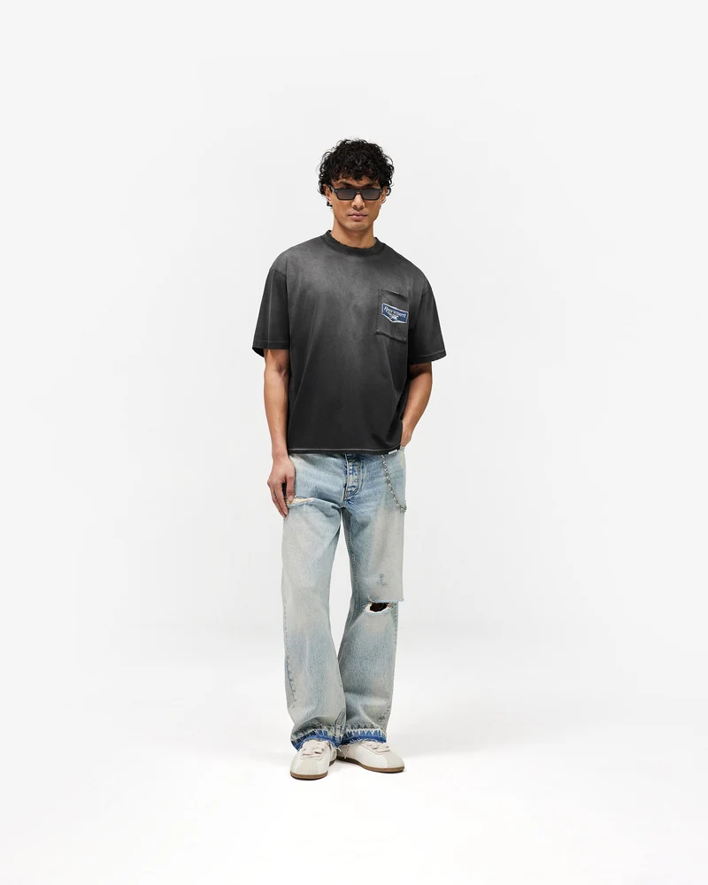 Nothing Faster T-Shirt - Stained Black