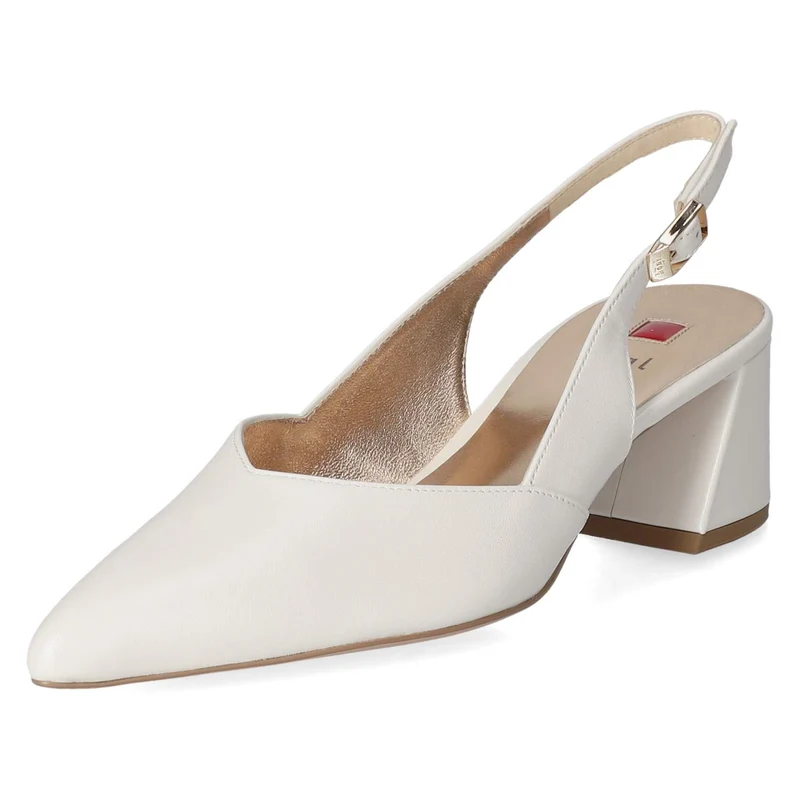 Slingpumps Weiß