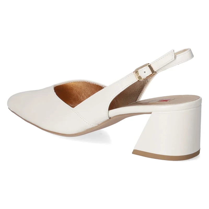 Slingpumps Weiß
