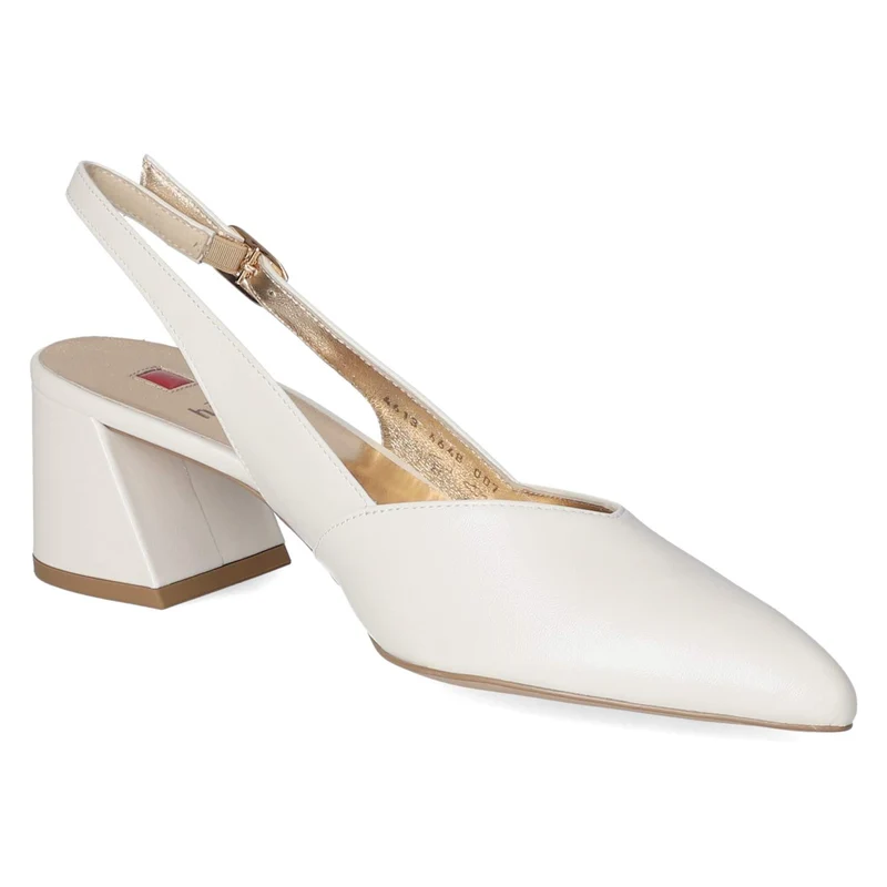 Slingpumps Weiß
