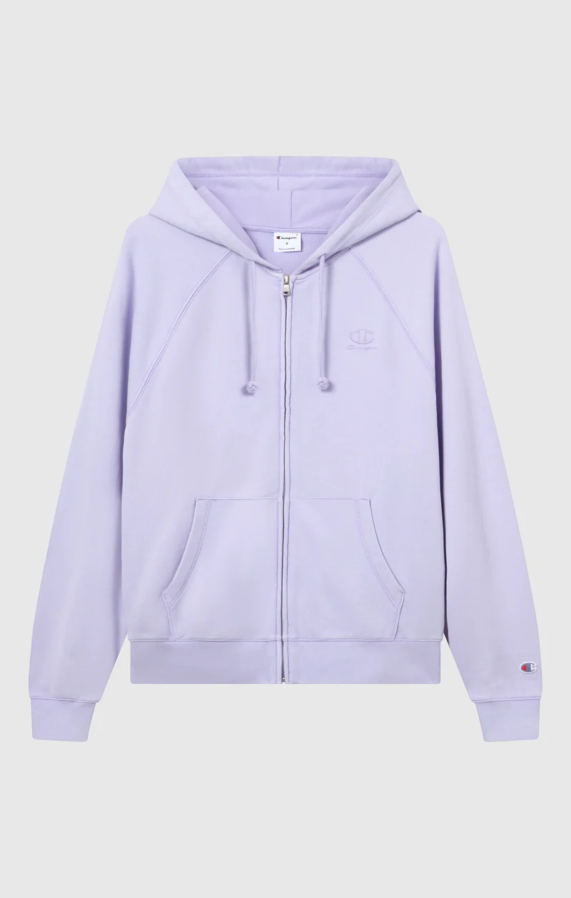 Women’s Washed Effect Full Zip Hoodie Icons