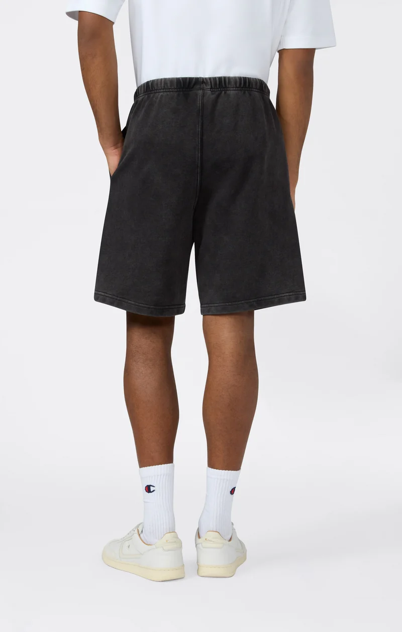 Men’s 9" Washed Effect Bermuda Shorts Icons
