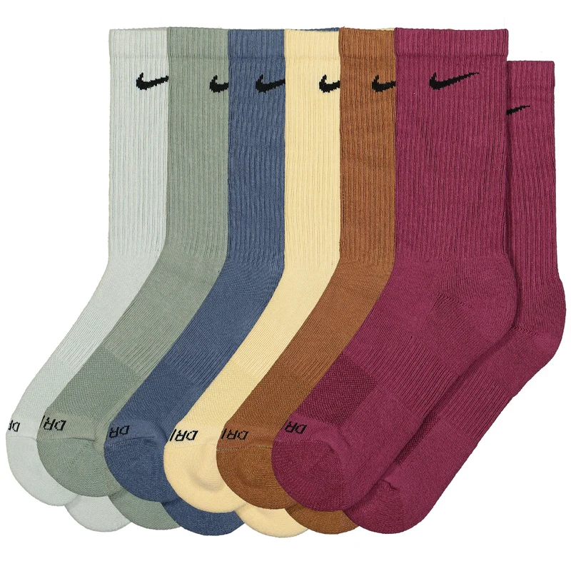 Everyday Plus Cushioned Crew Socks 6 Pair