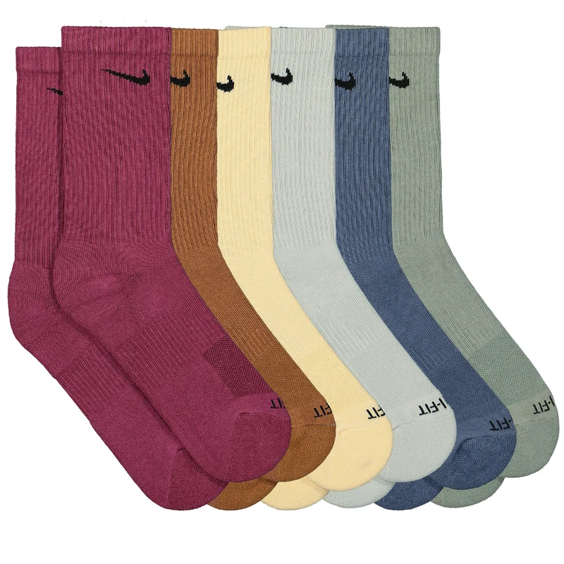 Everyday Plus Cushioned Crew Socks 6 Pair