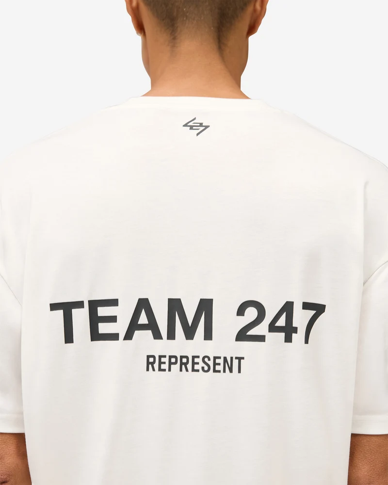 Team 247 Oversized T-Shirt - Flat White