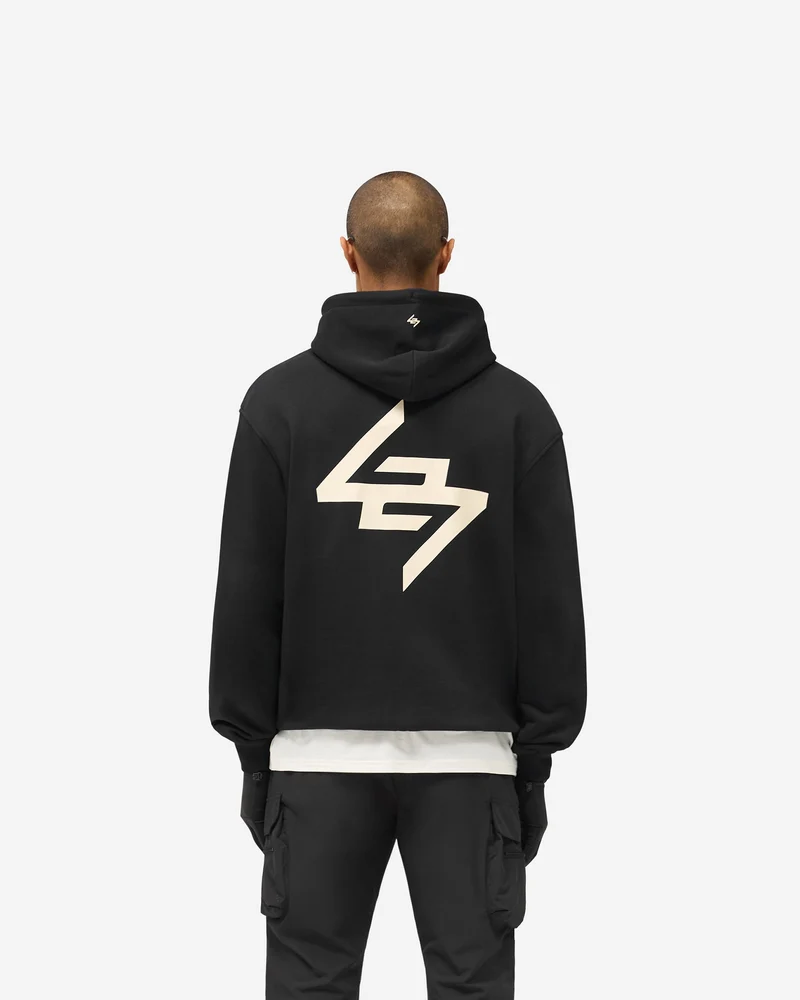 247 DNA Graphic Hoodie - Jet Black