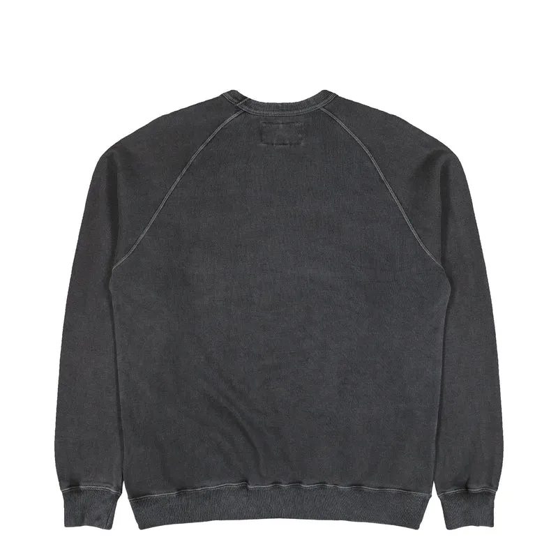 Pigment Dyed Sweat Shirt LS