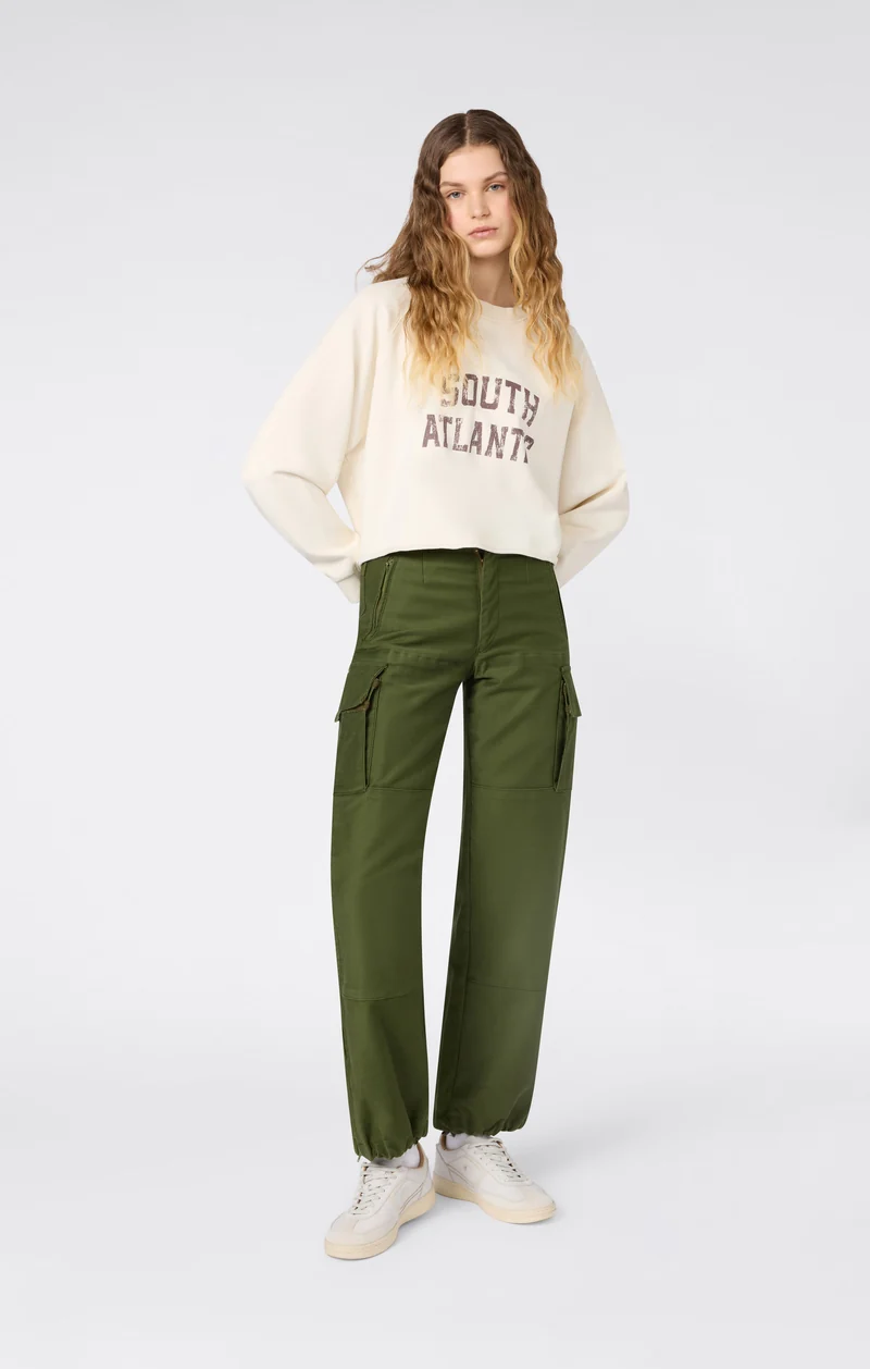 Women’s East West Cropped Crewneck Sweatshirt