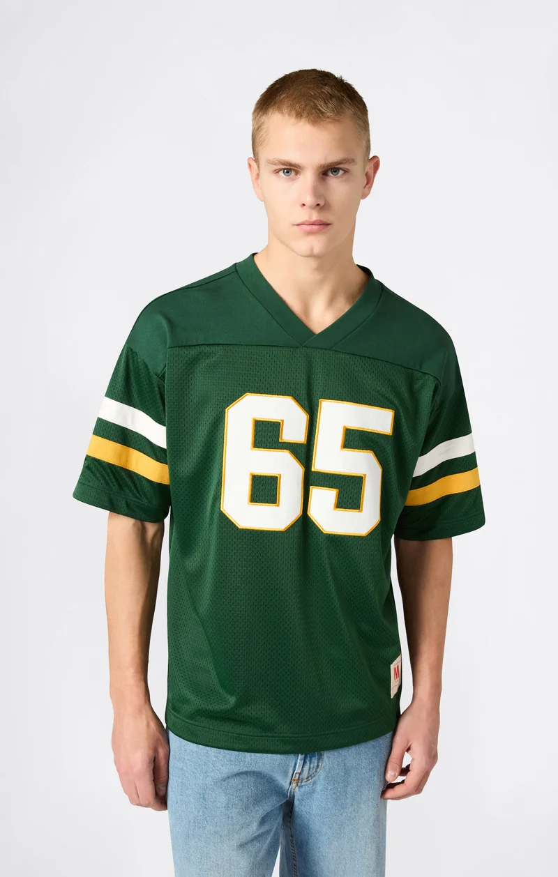 Men’s Football-Inspired V-Neck T-Shirt Time Capsule