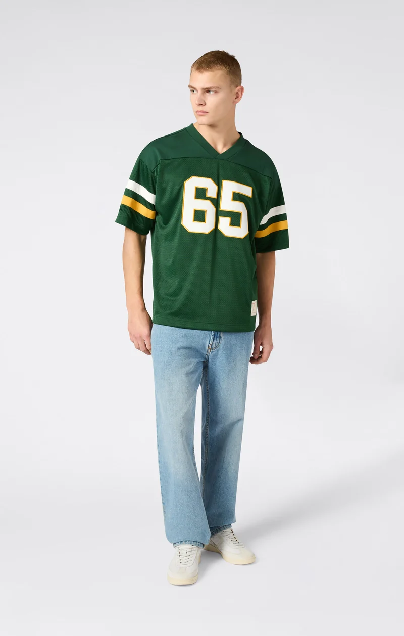 Men’s Football-Inspired V-Neck T-Shirt Time Capsule