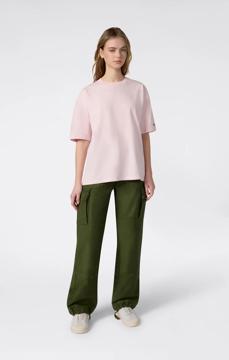 Women's Oversized Fit Light Short Sleeve Tee Icons