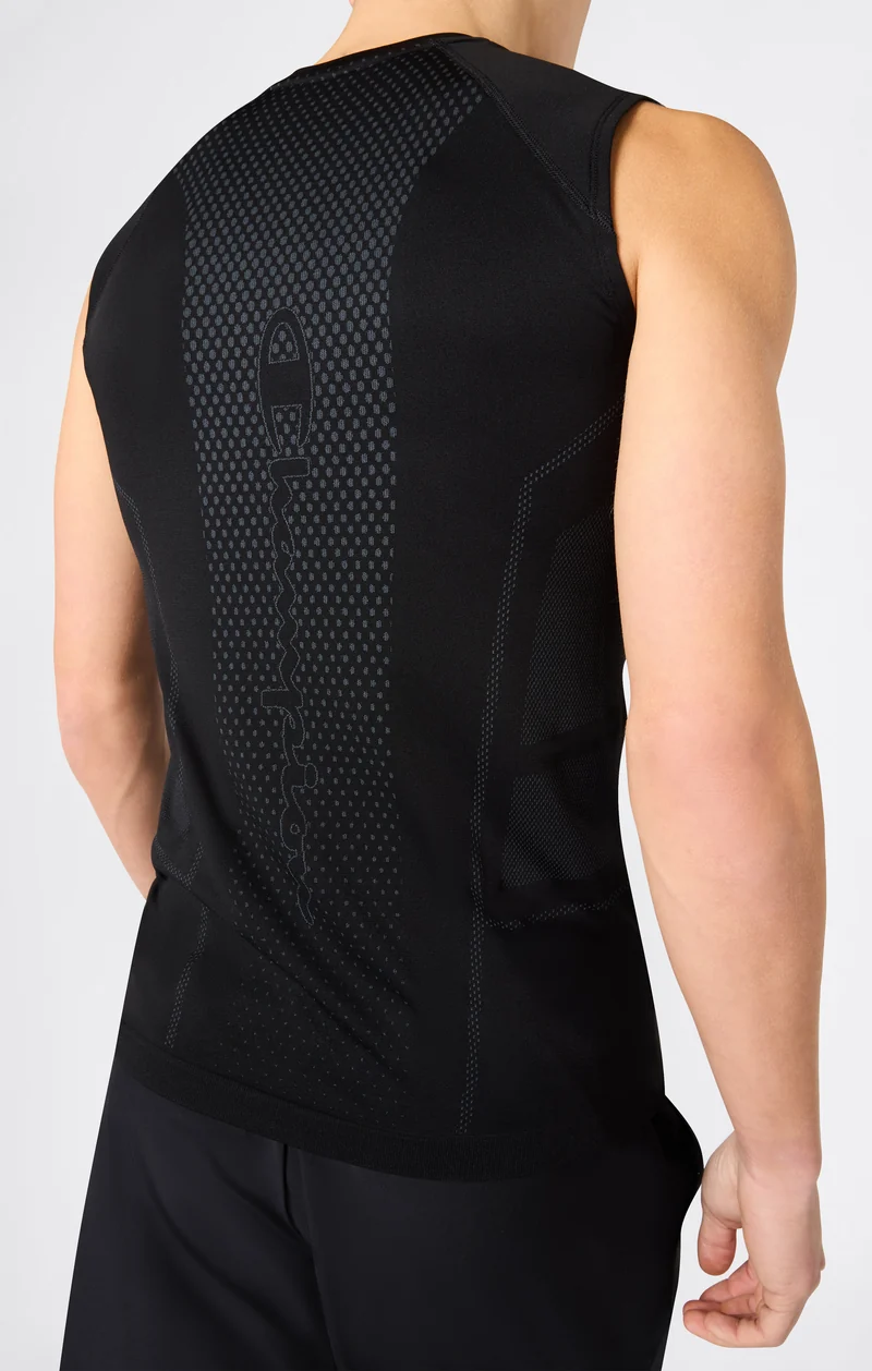 Men’s Seamless Quick Dry Athletic Fit Tank Top