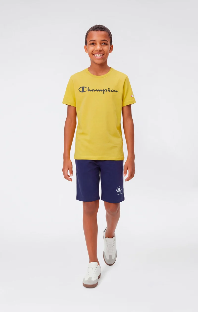 Boys' Script Logo T-Shirt