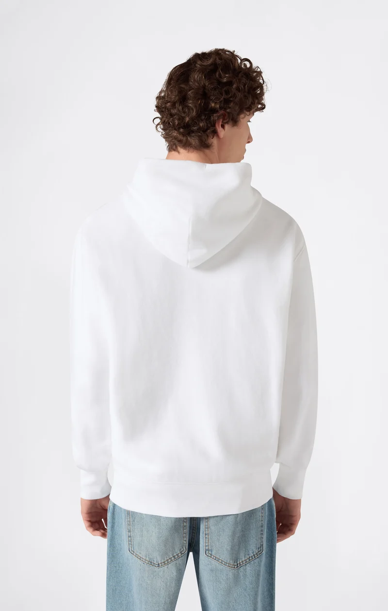 Reverse Weave Men's Loose Fit Hoodie
