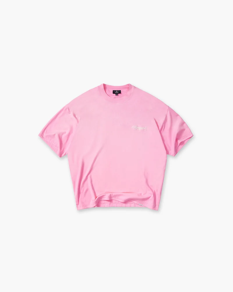 Dual Layer Script T-Shirt - Candy