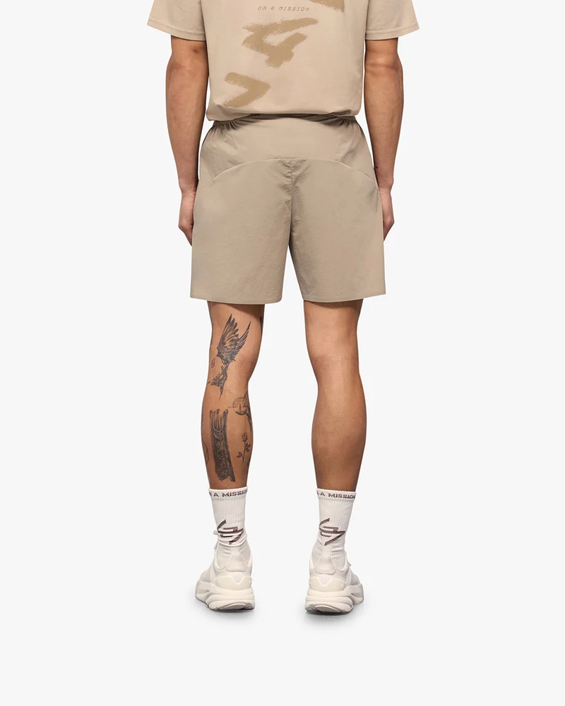 247 Training Shorts - Pebble