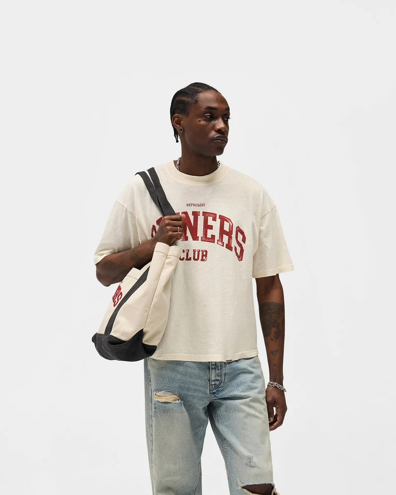 Represent Owners Club T-Shirt - Buttercream