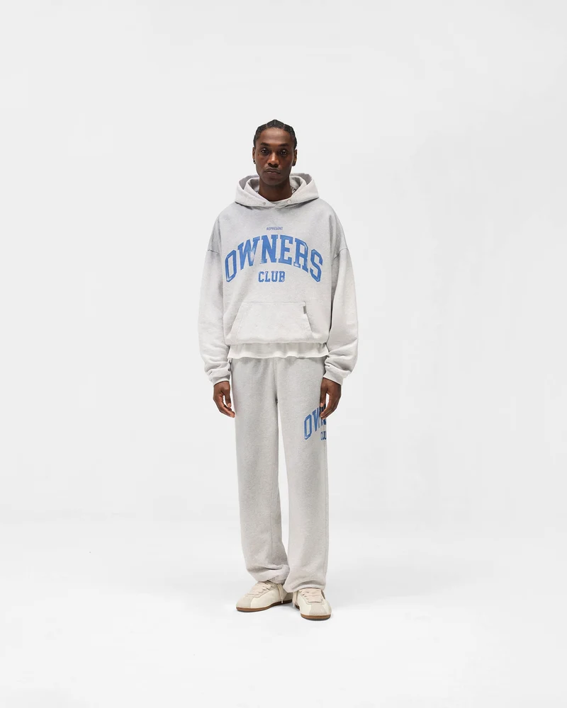 Represent Owners Club Hoodie - Sprayed Ice Grey Marl