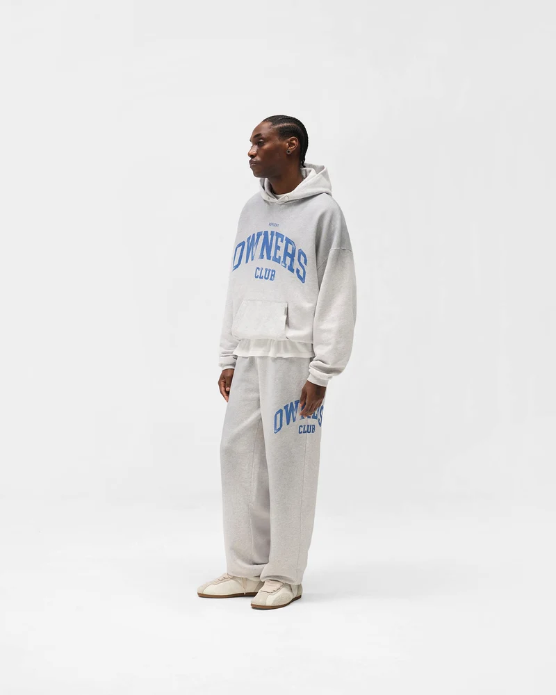 Represent Owners Club Hoodie - Sprayed Ice Grey Marl