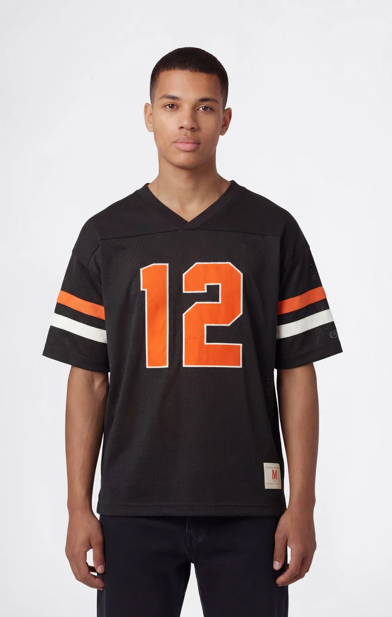 Men’s Football-Inspired V-Neck T-Shirt Time Capsule