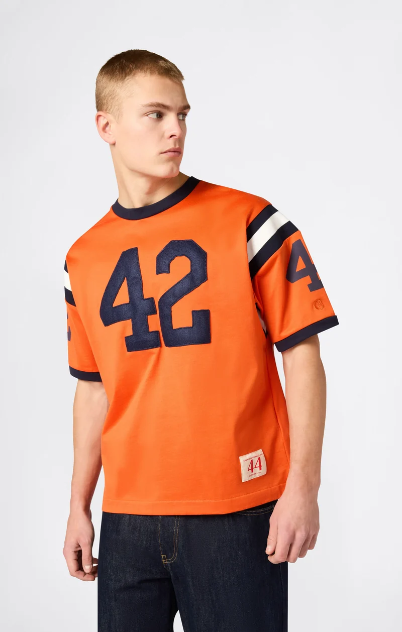 Men’s Football-Inspired Ringer T-Shirt Time Capsule