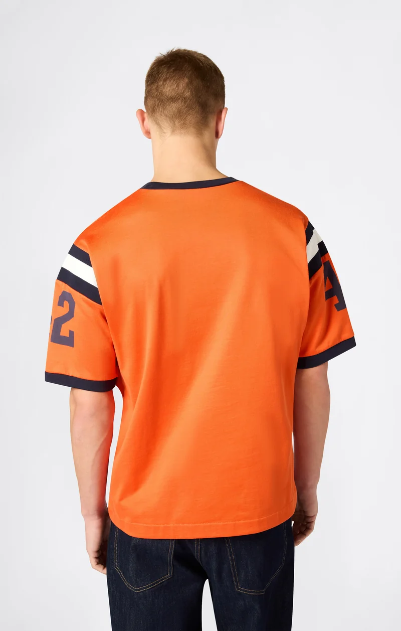 Men’s Football-Inspired Ringer T-Shirt Time Capsule