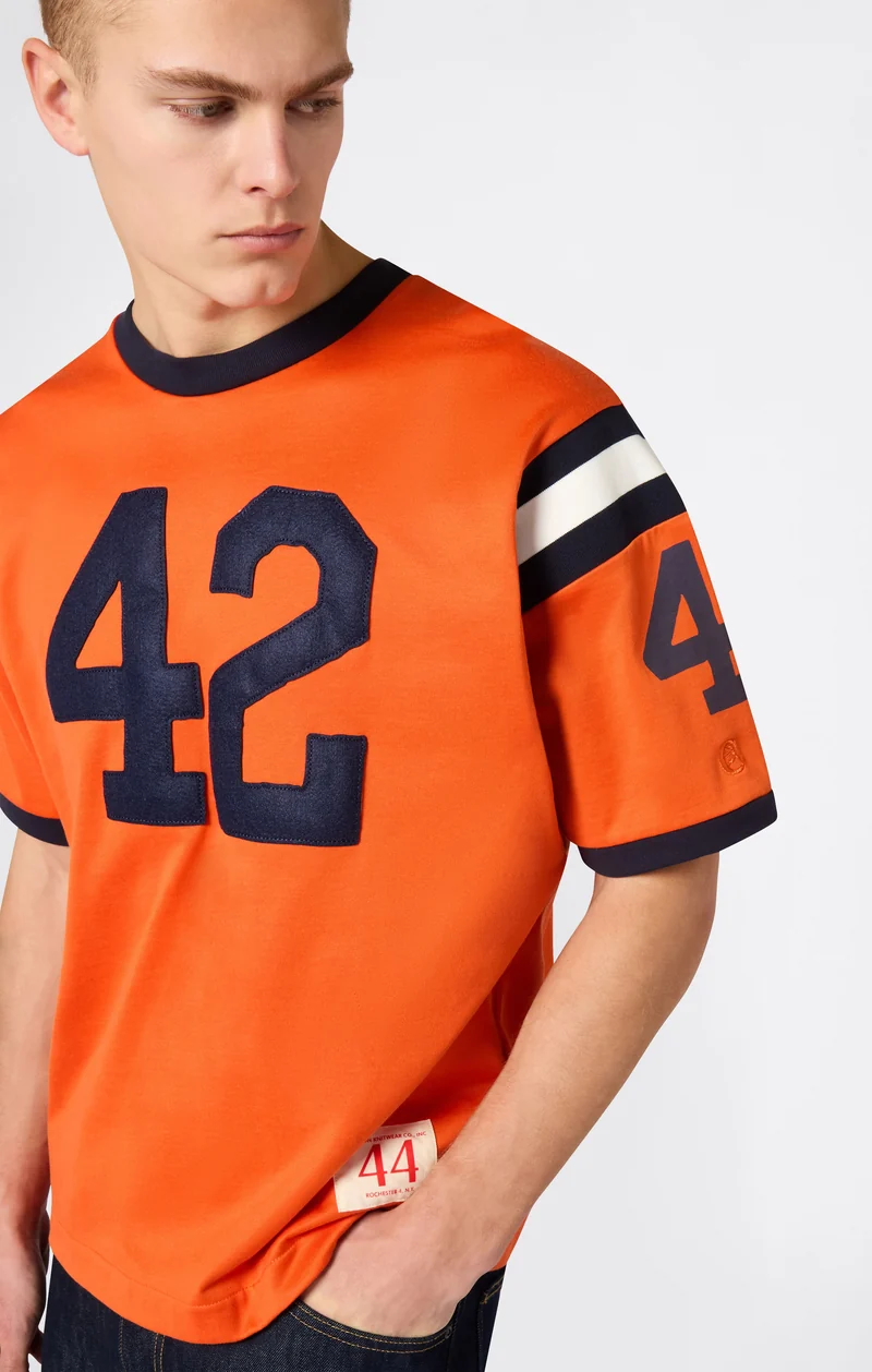 Men’s Football-Inspired Ringer T-Shirt Time Capsule