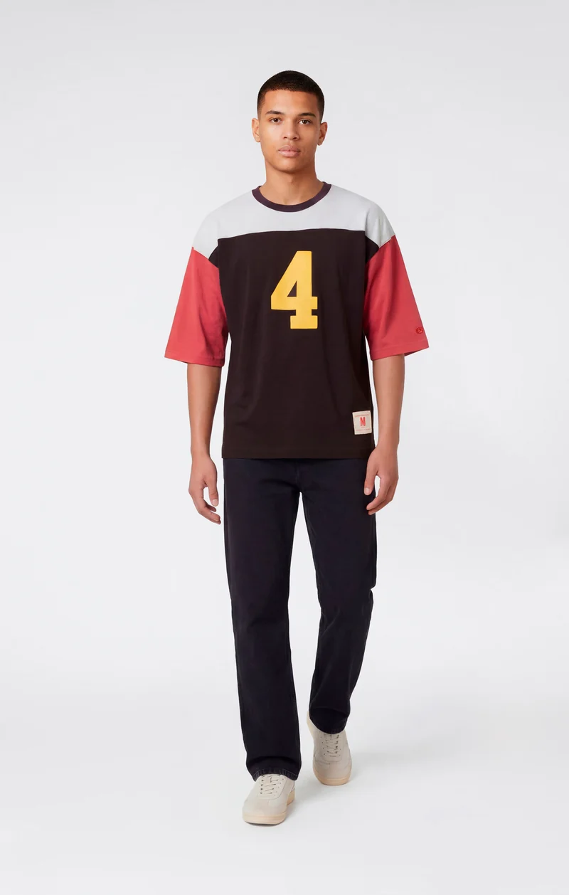 Men’s 3/4 Sleeve Football-Inspired T-Shirt Time Capsule